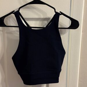 lululemon athletica Black Crop Top
